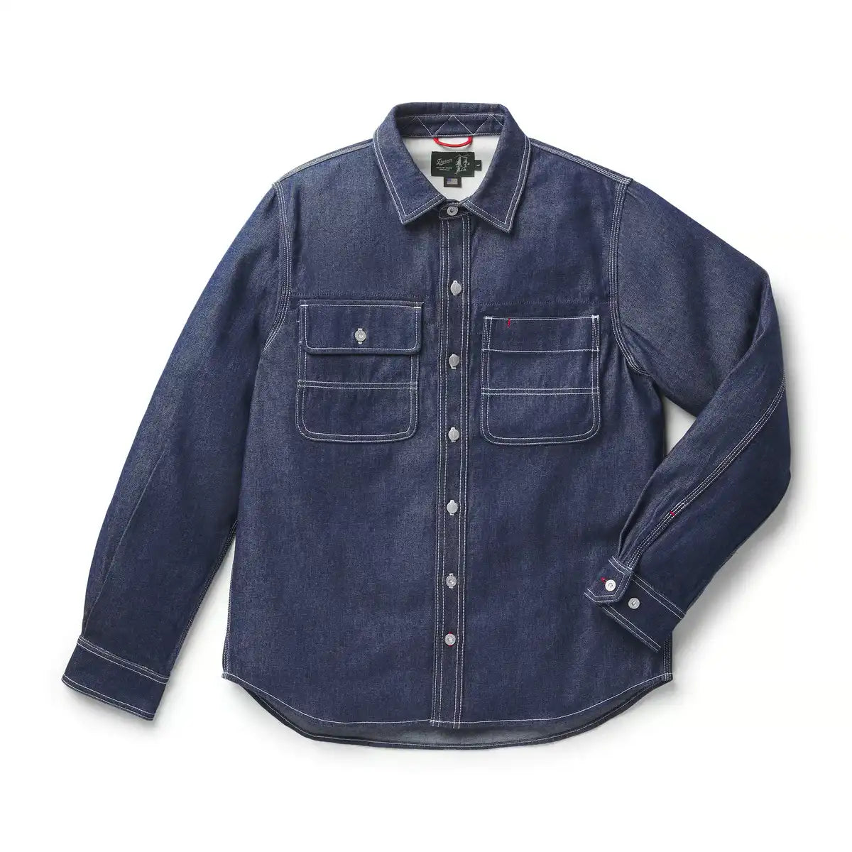 Men's Larch Mt Denim Shirt Dark Wash Indigo