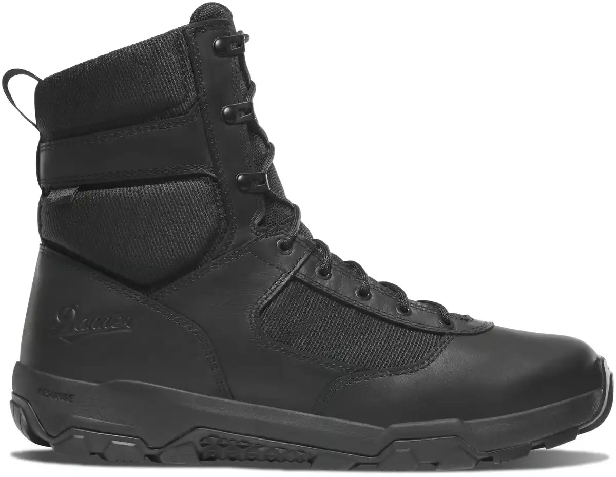 Sonic Side-Zip 8" Black Danner Dry